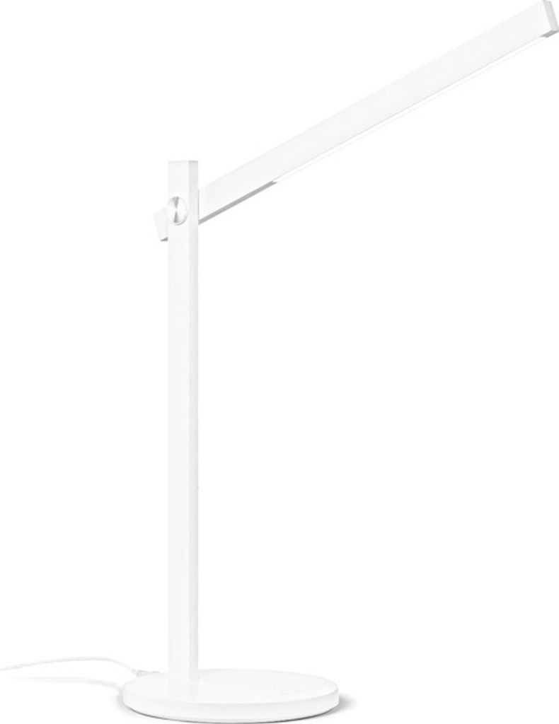 Pivot Moderne Büro Schreibtischlampe Aluminium Weiß Led 7,5W Cct