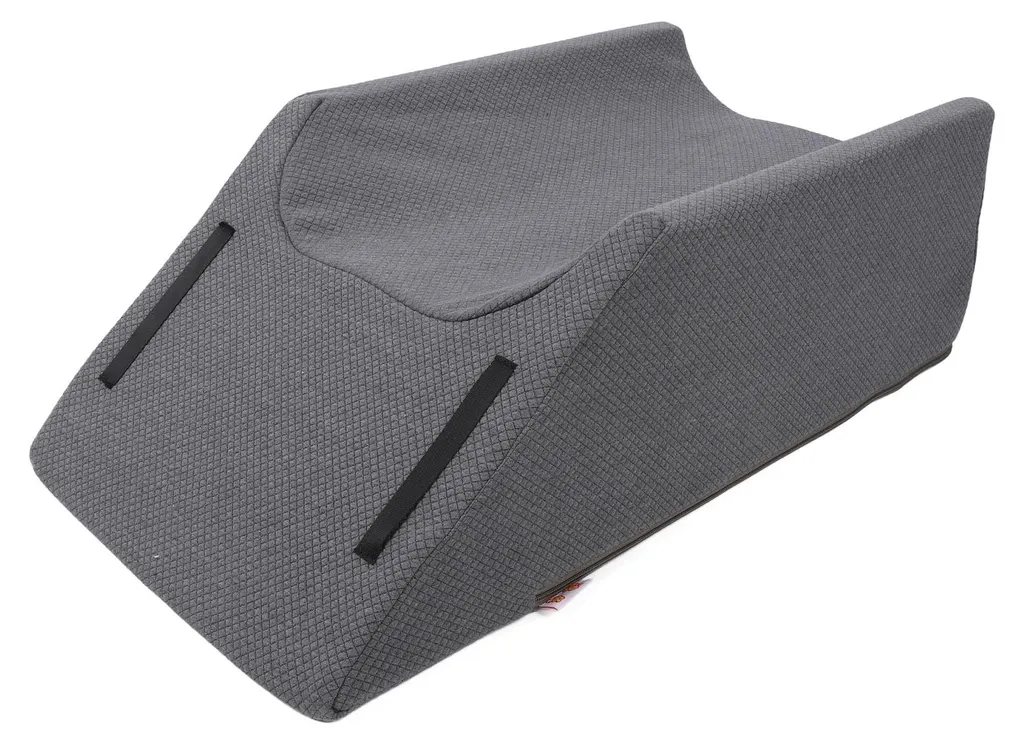 Coussin double pour jambes en U ergonomique et moelleux pour adultes