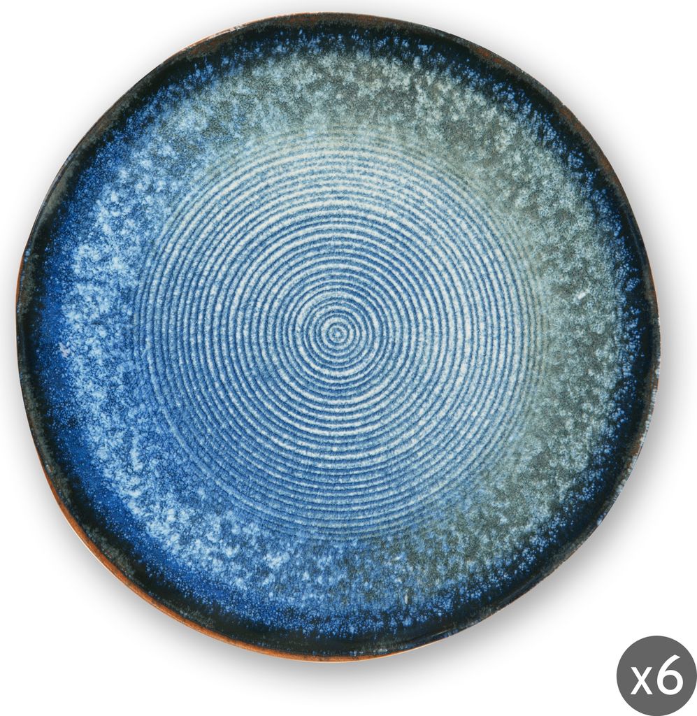 Excelsa Zestaw 6 płaskich talerzy Poesidone Ceramic 26X2,5 Zdjęcie produktu 