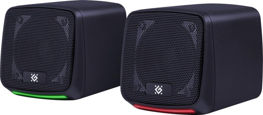 Defender PC Speakers 2.0 DEFENDER J3 2.0 6W LED USB black