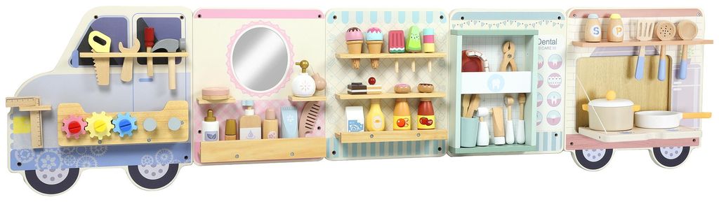 AIYAPLAY Montessori drukke bord, sensorisch speelgoed in Productafbeelding 