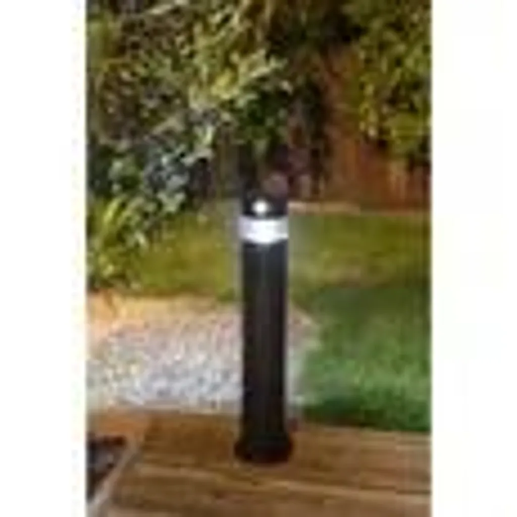 Borne solaire 150 lumens anti-corrosion inox avec détection de passage 50cm