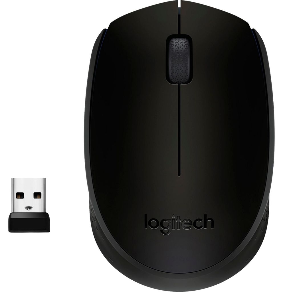 Logitech B170 Wireless Mouse schwarz Produktbild 