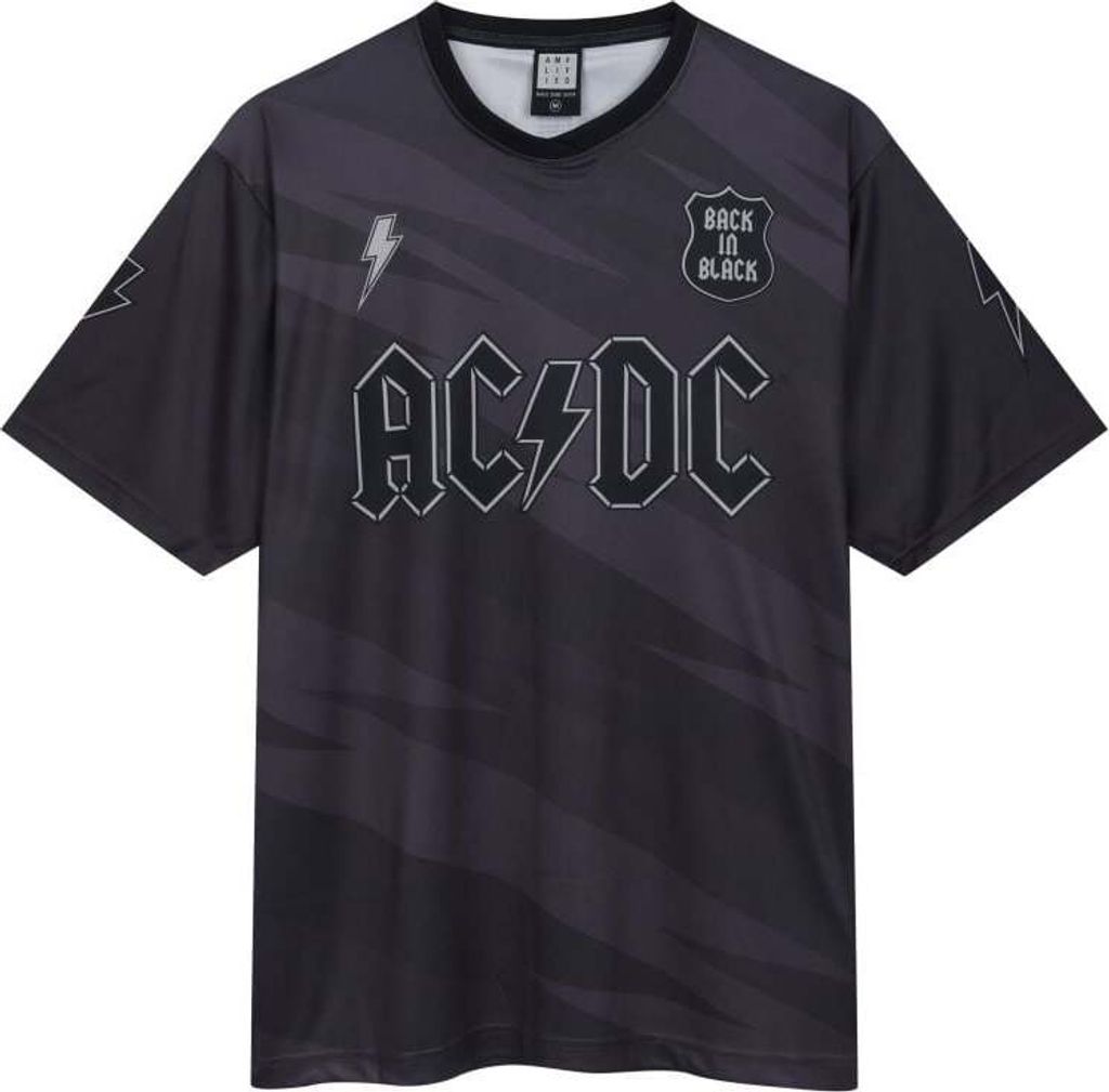 AC/DC Trikot Herren Rock FC - Back in Black multicolor S
