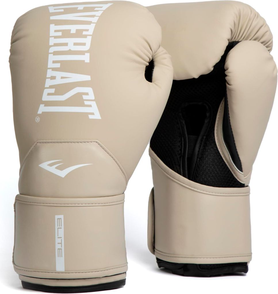 Everlast Elite 2 Kunstleder-boxhandschuhe Beige 12 oz Beige Produktbild 