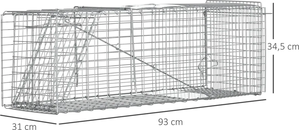 Piège à Renard et Chat Errant : Cage de Capture pour Jardin et Verger - 8