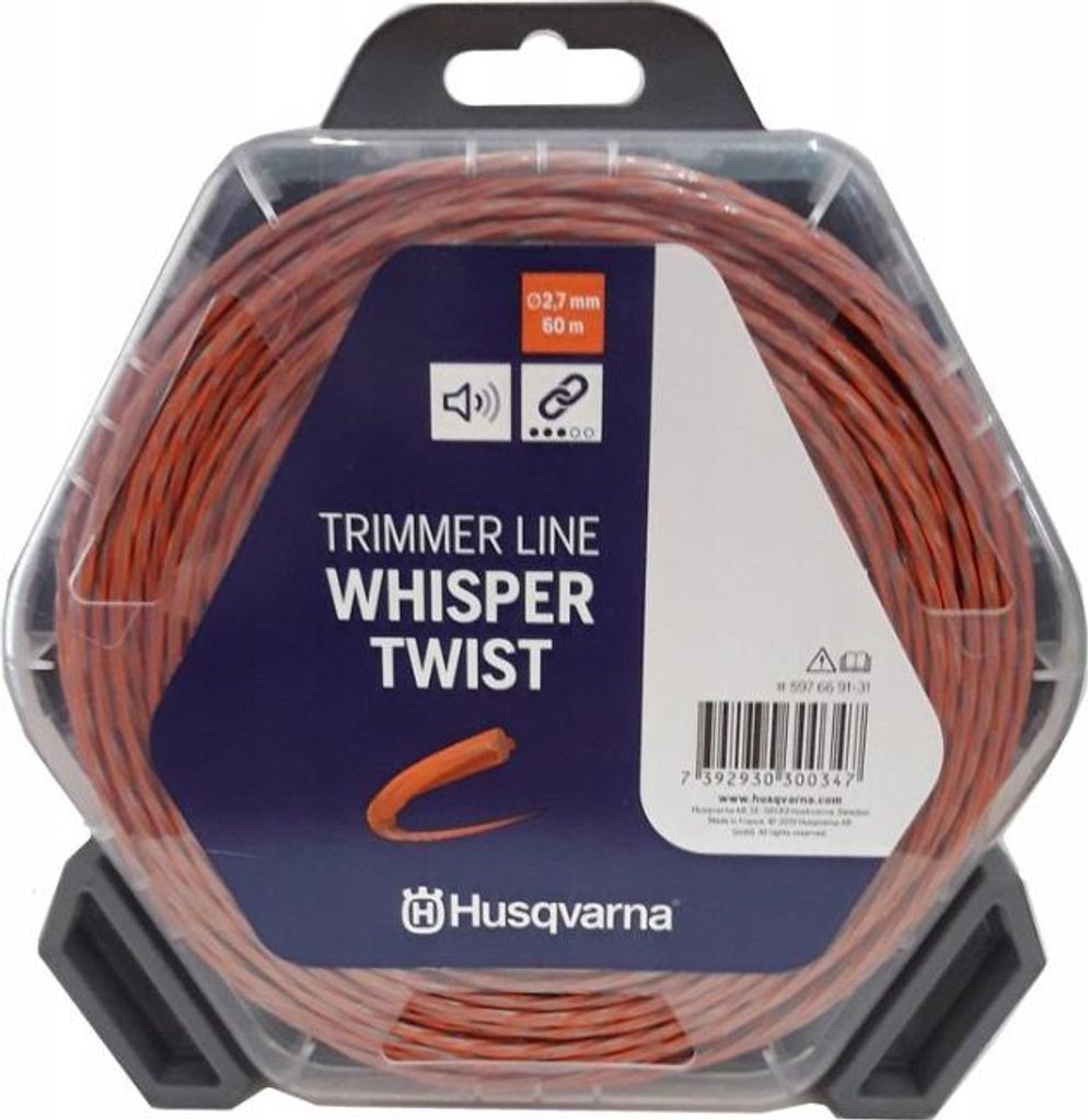 Rezná niť WHISPER TWIST Husqvarna rezná niť 2,7 mmx60 m Obrázok produktu 