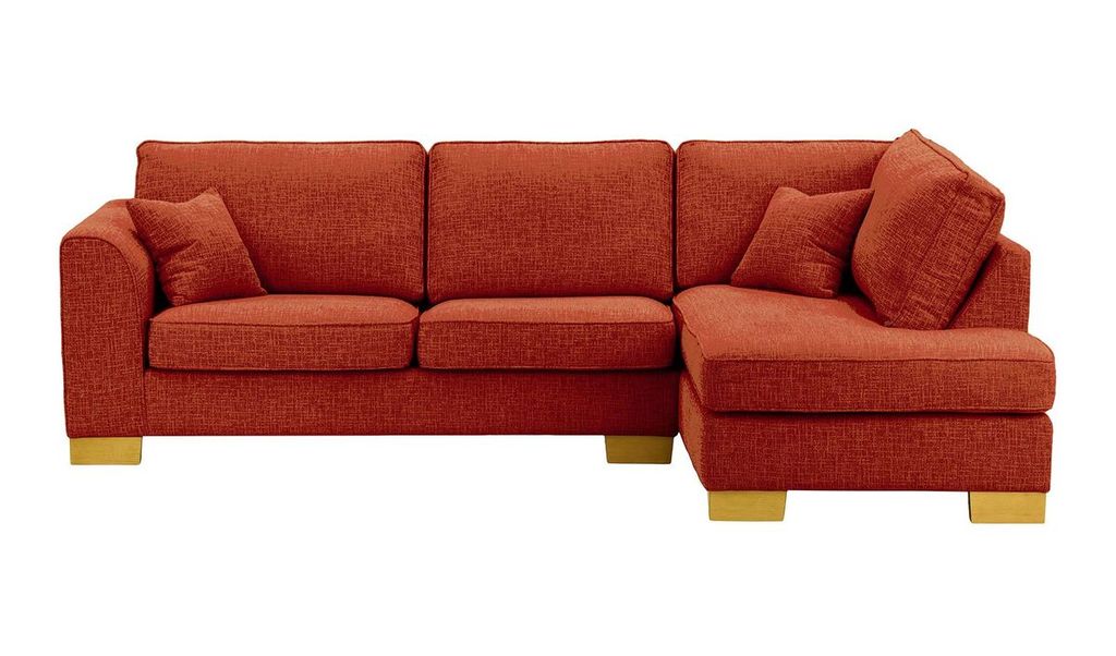 SLF24 - Großes, rechtsseitiges Ecksofa Avos - Vitolini 337-0706 - Burnt Orange