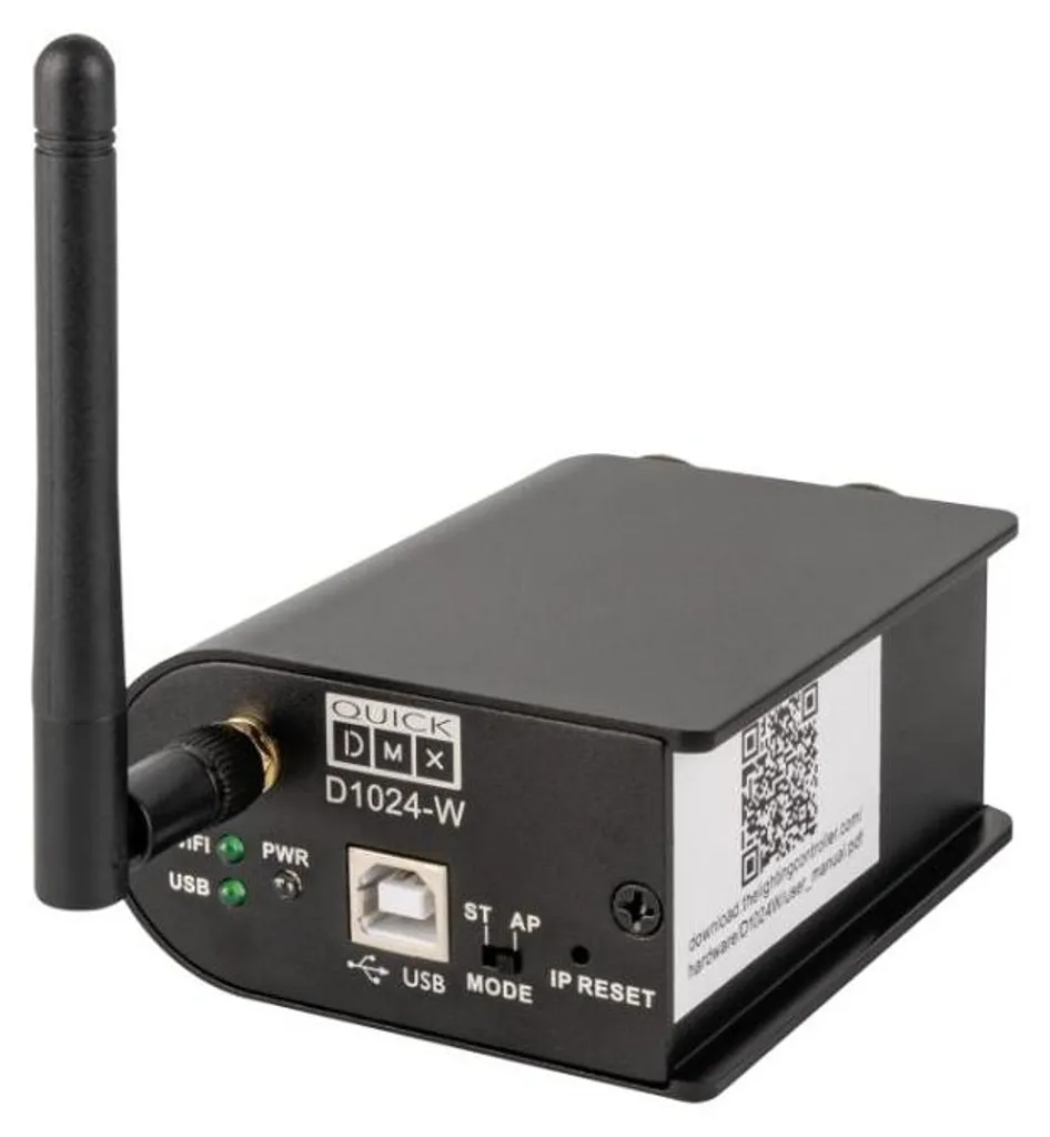 SHOWTEC Quick DMX D1024-W Interface DMX sans fil 2x 512 canaux - 5