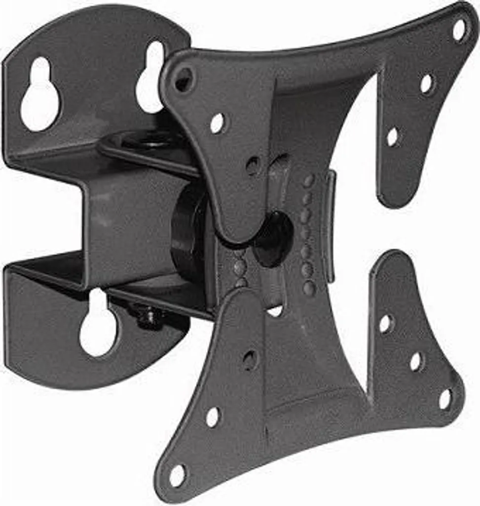ITB LI604530B Supporto TV Parete 30'' VESA 100x100 Nero Acciaio