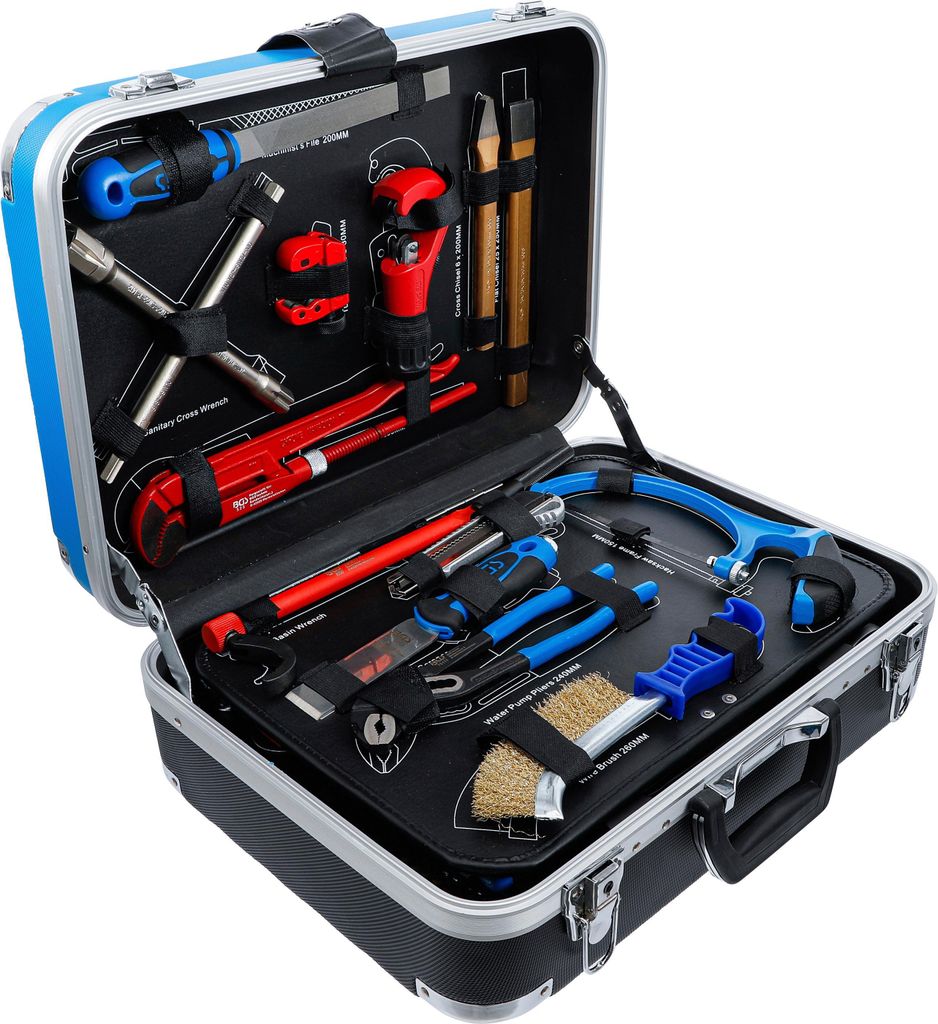 BGS technic Plumbers Tool Assortment, 13534 mm, 13,5 kg Produktbild 