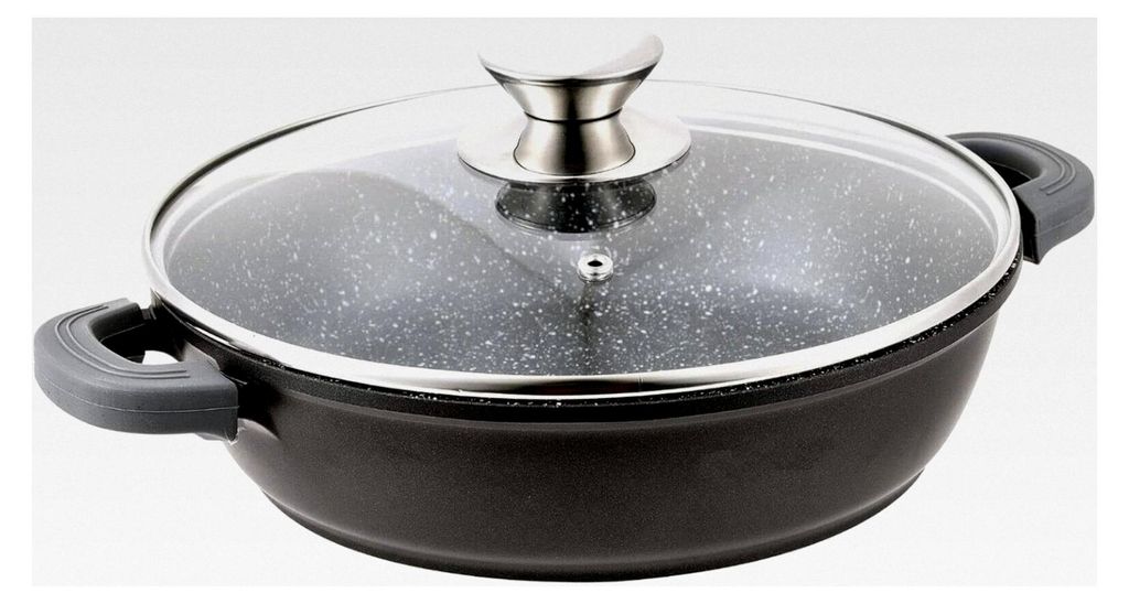 Schmorpfanne Ø24 cm mit Glasdeckel