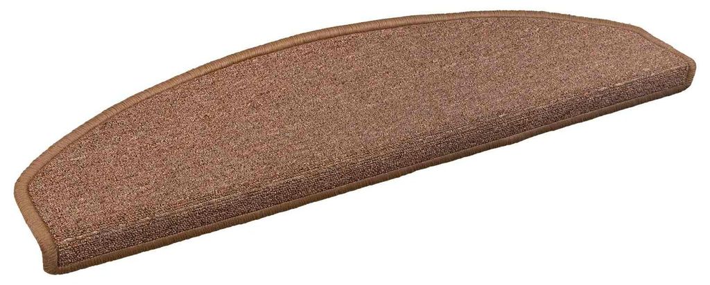 vidaXL Selbstklebende Treppenschoner 15 pcs Braun 80 x 24,5 x 3,5 cm