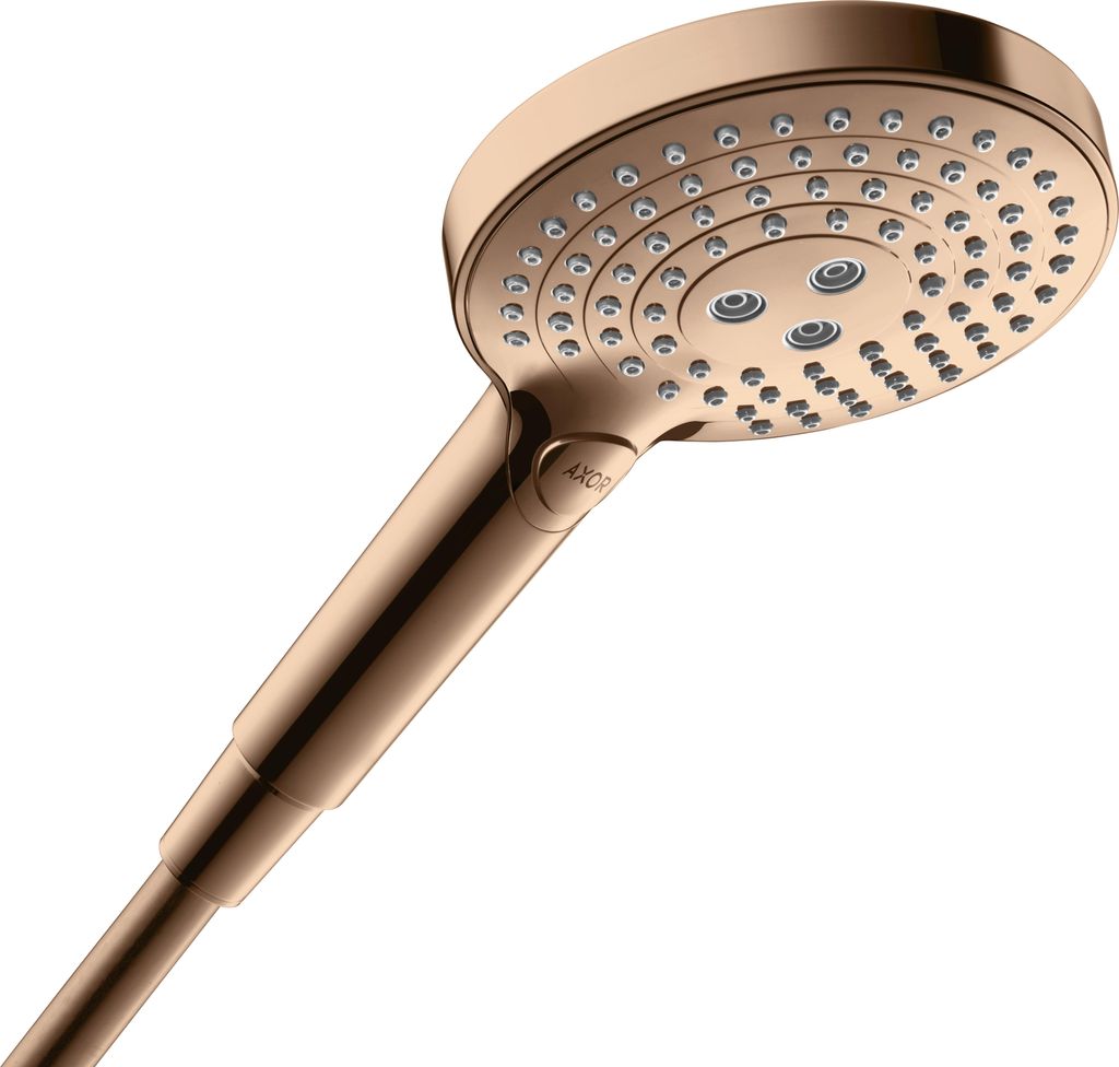 hansgrohe AXOR ShowerSolutions Handbrause 120 3-jet EcoSmart, 9 l/min, 26051300