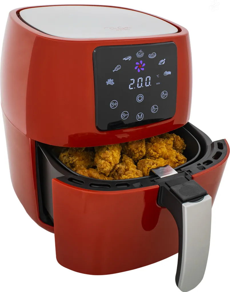 Airfryer digital 3,5 l YJ301A De Gusto avec 8 programmes automatiques