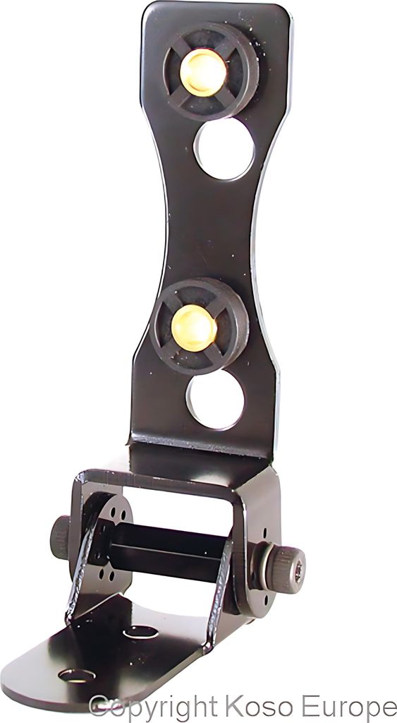 Koso Halter für Instrumente XR-SA, XR-S, RS Dyno zum Schrauben, verstellbar kompatibel mit Baja Retro RT, Baotian BT49QT-6A4 Benelli K2 Beta Eikon...