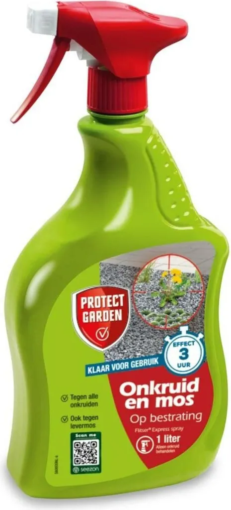 Protect Garden Désherbant Spray 1L Effet Rapide pour Allées et Terrasses