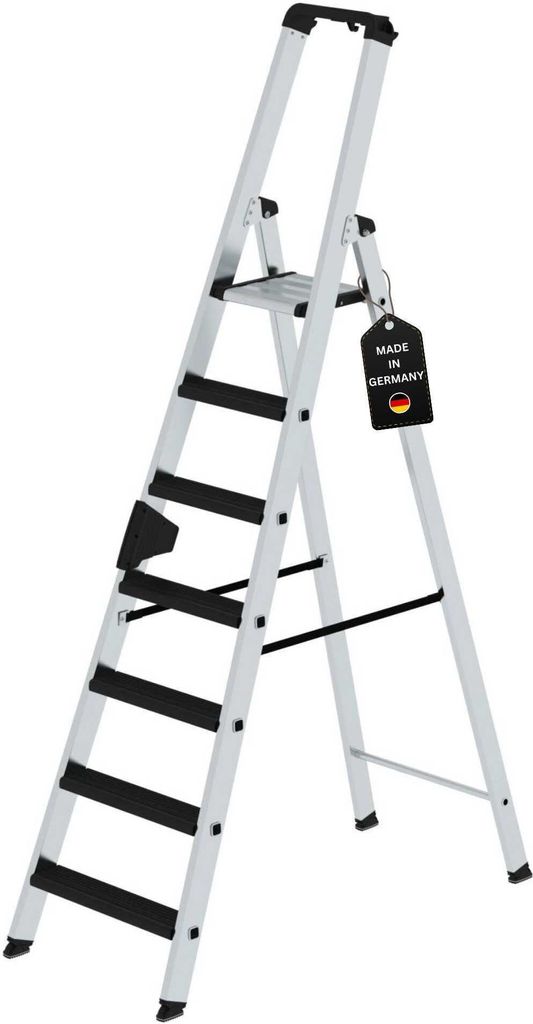 Stufen-Stehleiter einseitig begehbar mit clip-step relax 7 Produktbild 