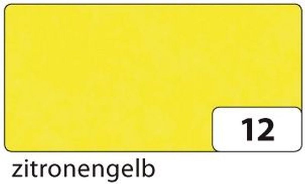 Folia 88120-12 Carta trasparente - giallo limone, 70 cm x Immagine del prodotto 