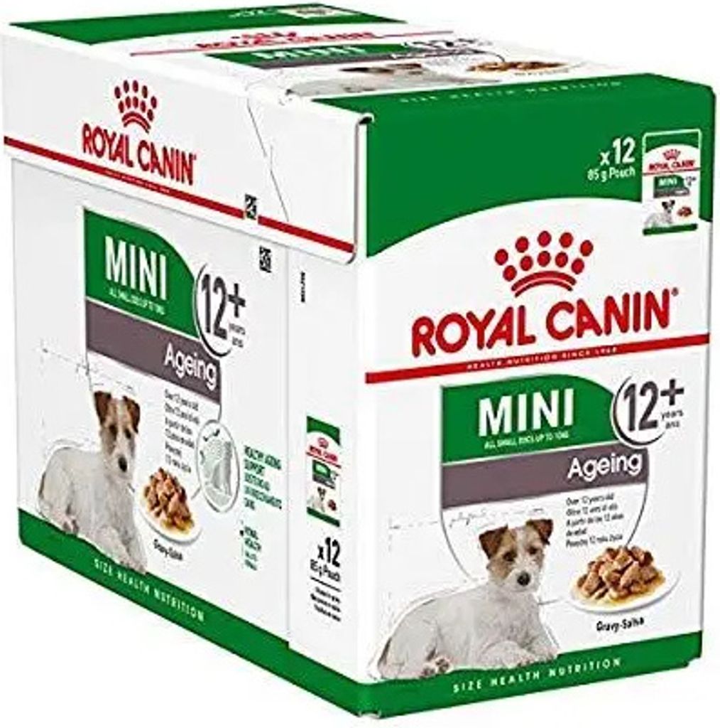 Royal Canine Senior Mini Pouch Box 12X85Gr Immagine del prodotto 