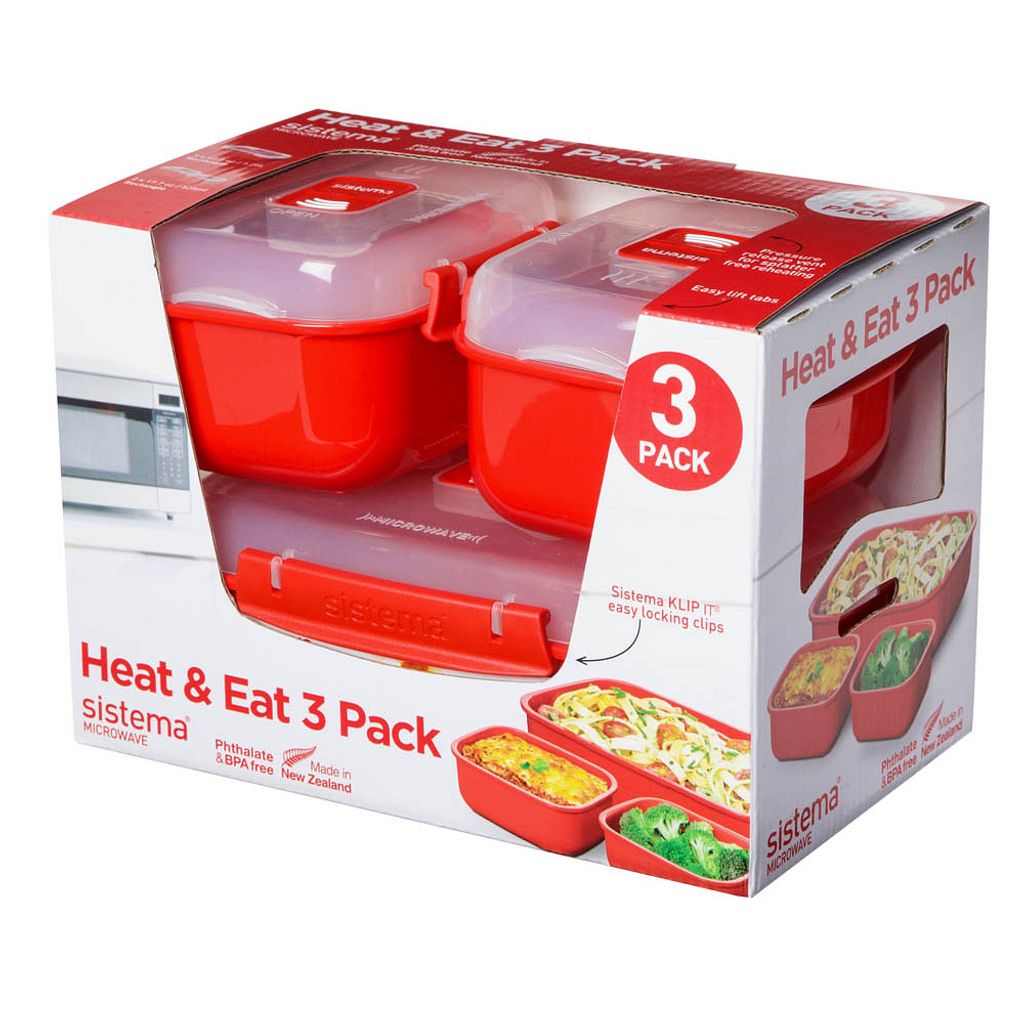 Sistema Plastics 3 sistema Mikrowellen-Set