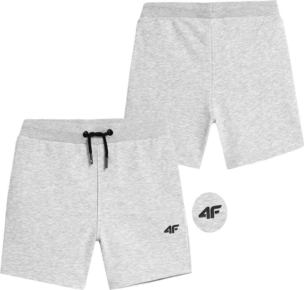 4F Kinder-Kurzhosen Graue Kurzhosen R-146