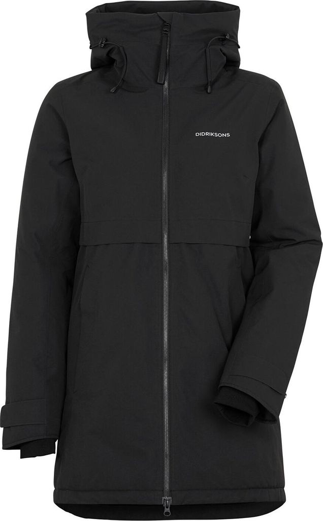Didriksons Helle 6 - Parka damska, Rozmiar:46, Kolor:czarny Zdjęcie produktu 