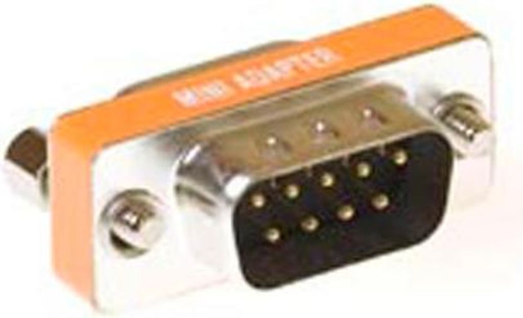 ACT D-sub Null Modem Adapter 9 pole Female to 9 pole Male