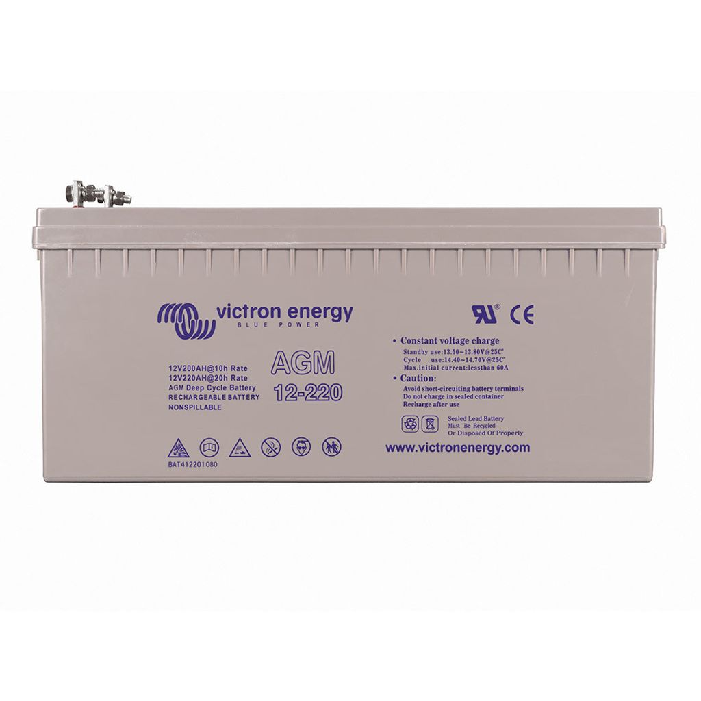 12V/220Ah AGM Deep Cycle Batt.