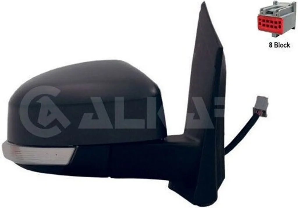 Rétroviseur droit ALKAR 6150401 pour Focus II - Qualité OE 1609829