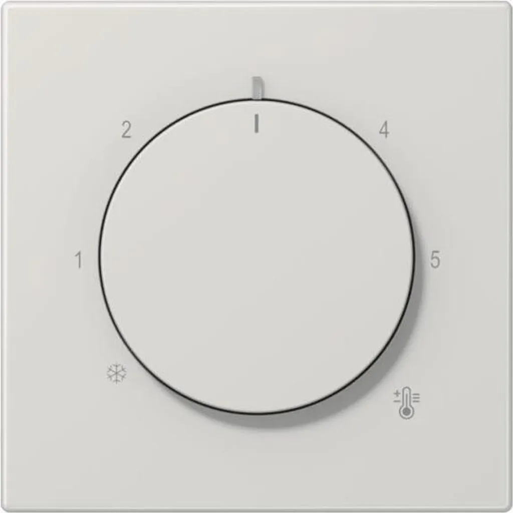 Jung LS 1749 BF LG Couvercle pour Régulateur de Température Gris Clair