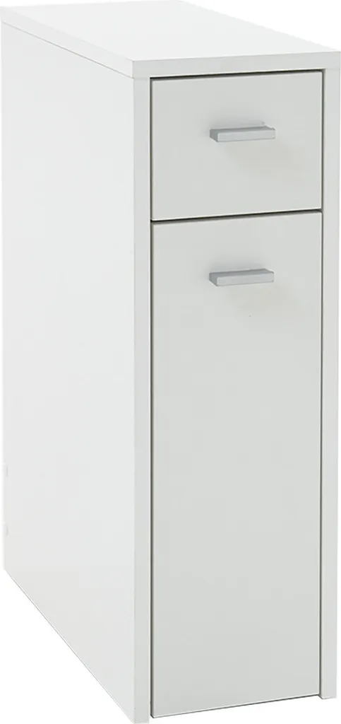 Combler l'espace vide avec le meuble bas Elie blanc 20x61x45 cm