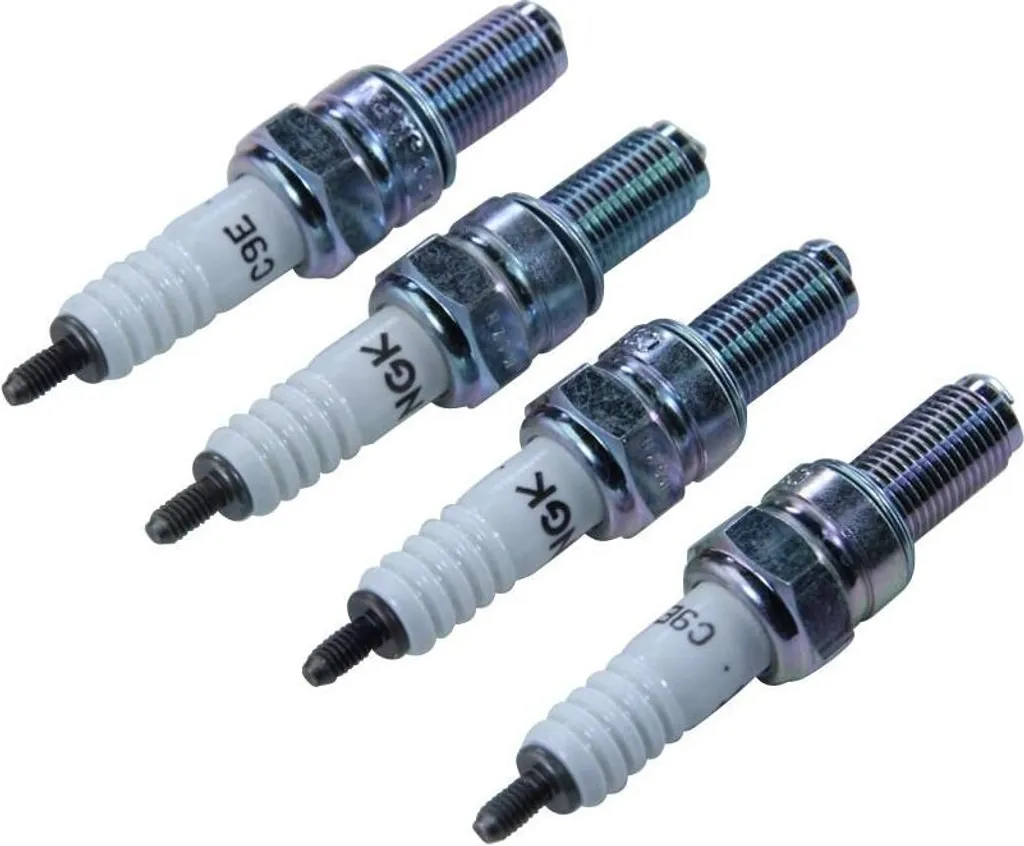 4 Candele Accensione NGK C9E 7499 Professional Grade per Moto - 3