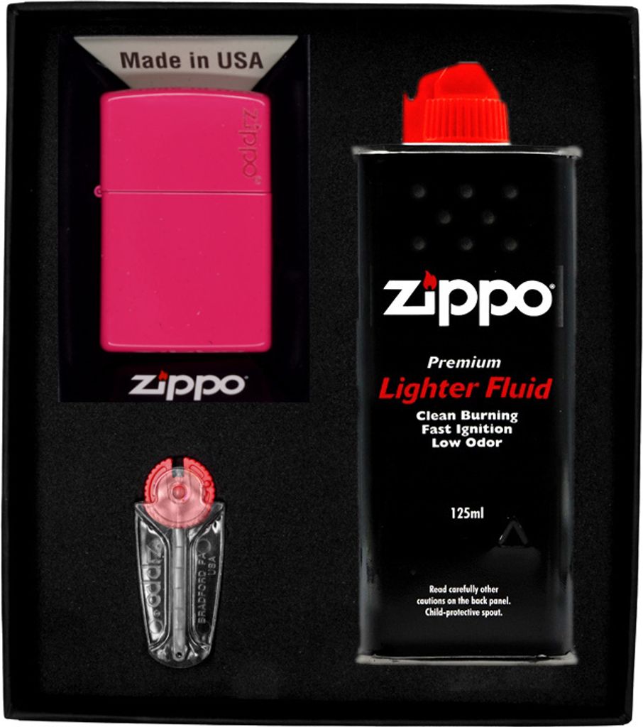 Feuerzeug-Set ZIPPO FREQUENCY LOGO Geschenk No1