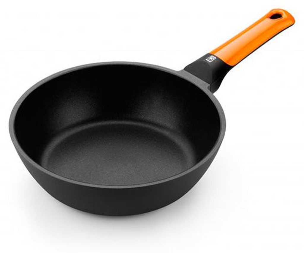 BRA Efficient Orange | Honda 20 cm Bratpfanne, Aluminiumguss mit Platinum Plus Antihaftbeschichtung, Honda, geeignet für alle Herdarten einschlie...
