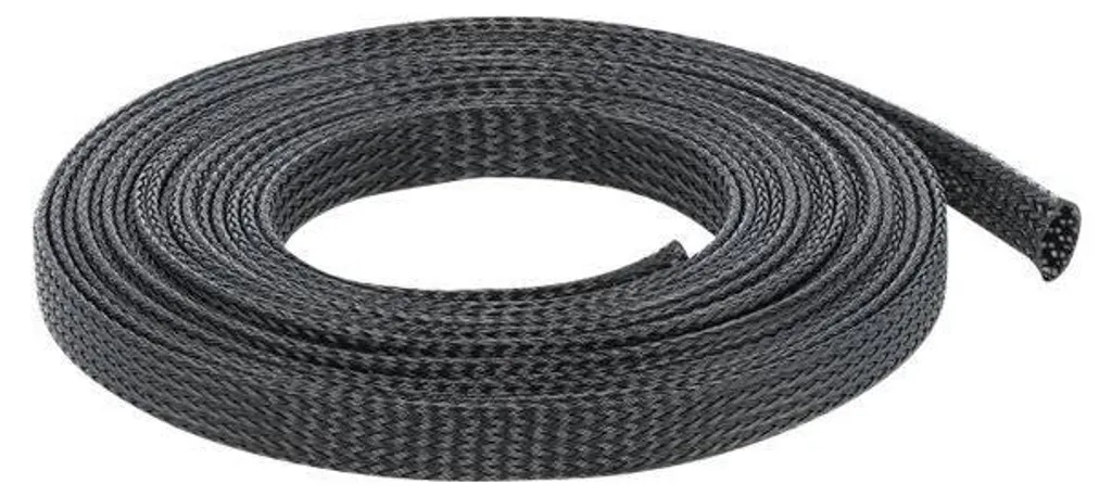 Delock 18849 DELOCK Geflechtschlauch dehnbar 5m x 12mm schwarz