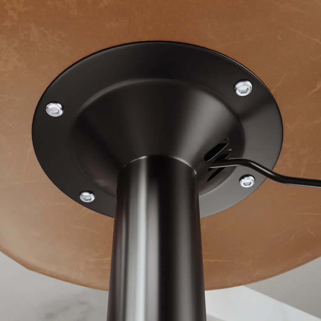 Tabouret de Bar Stable 120kg SONNI : Confort Pivotant et Hauteur Variable