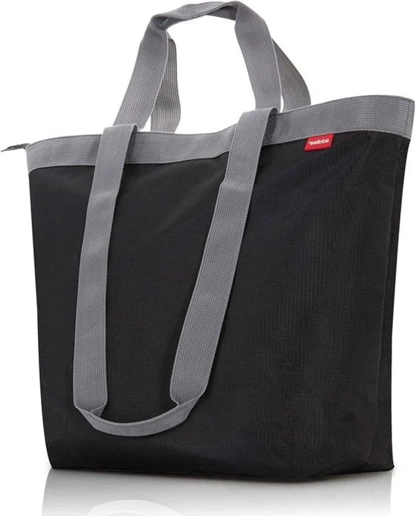 Sacs à provisions en polyester lavables 51x20x40 cm avec fermeture