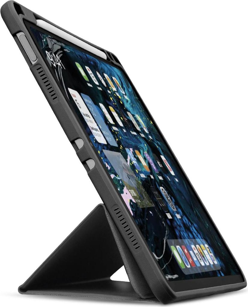SBS Schutzhülle in Buchform mit Stifthalter für iPad Pro 11 Zoll 2024, Schwarz Tablet-Hülle