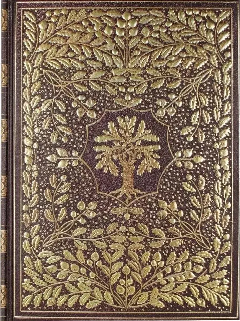 Taccuino Artistico Tree of Life - Diario di Viaggio Dorato Cucito