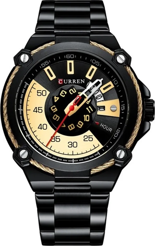 Orologio Uomo CURREN Cody Nero Oro KP14380: Professionalità e Stile
