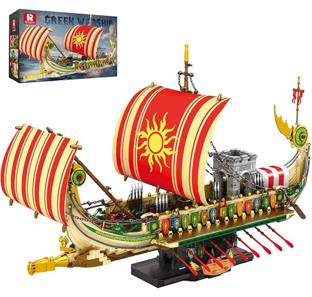 R-66102 - Nave da guerra greca (Reobrix) Immagine del prodotto 
