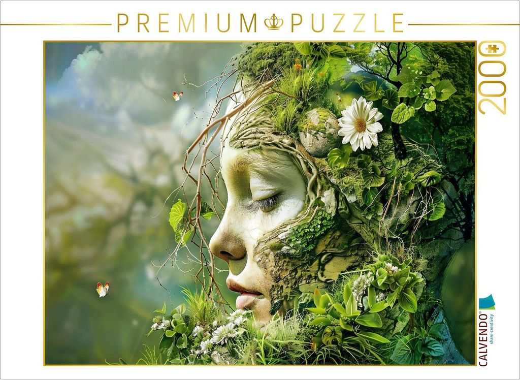 CALVENDO Puzzle Ein Motiv aus dem Kalender "Die vielen Gesichter von Mutter Natur" | 2000 Teile Lege-Größe 90x67cm Foto-Puzzle für glückliche S...