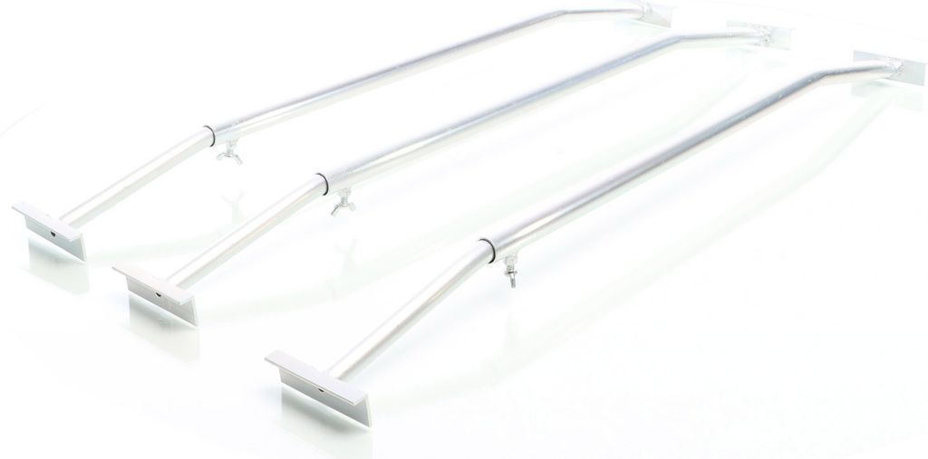 thumbnail image 2 of XPOtool 2-Pack Adjustable Aluminum Tarpaulin Brackets For Trailers (100-145cm) 2 of 6