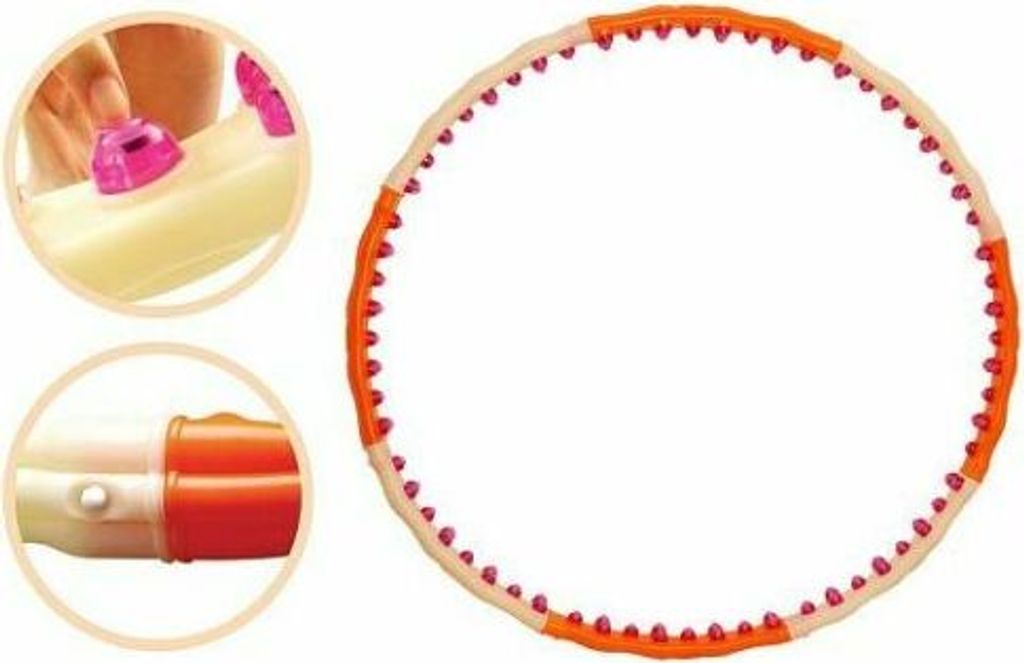 HEALTH HOOP® 1.8 Hula Hoop Reifen mit 96 Massagenoppen und Produktbild 12