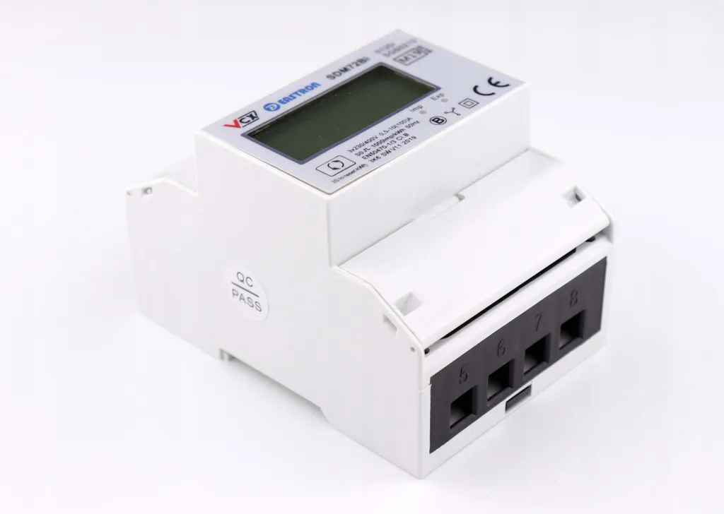 Compteur électrique triphasé 4P MID EASTRON bidirectionnel pour tableau - 8