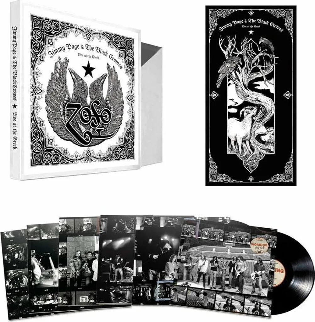 Coffret Live At Greek Jimmy Page 6 LP Vinyle Complet Son Haute Fidélité