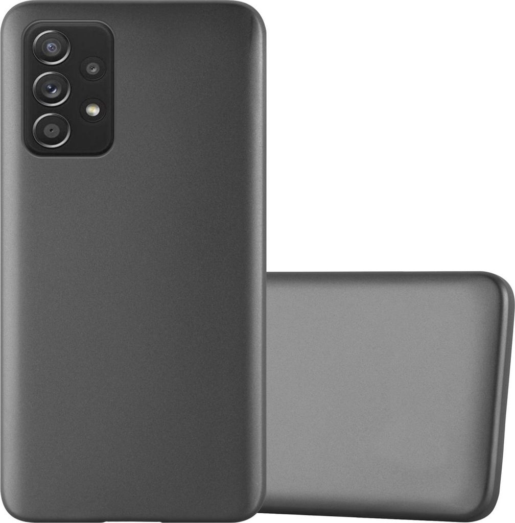 Cadorabo Schutzhülle für Samsung Galaxy A52 (4G / 5G) / A52s Hülle in Grau Handyhülle TPU Silikon Etui Cover Case