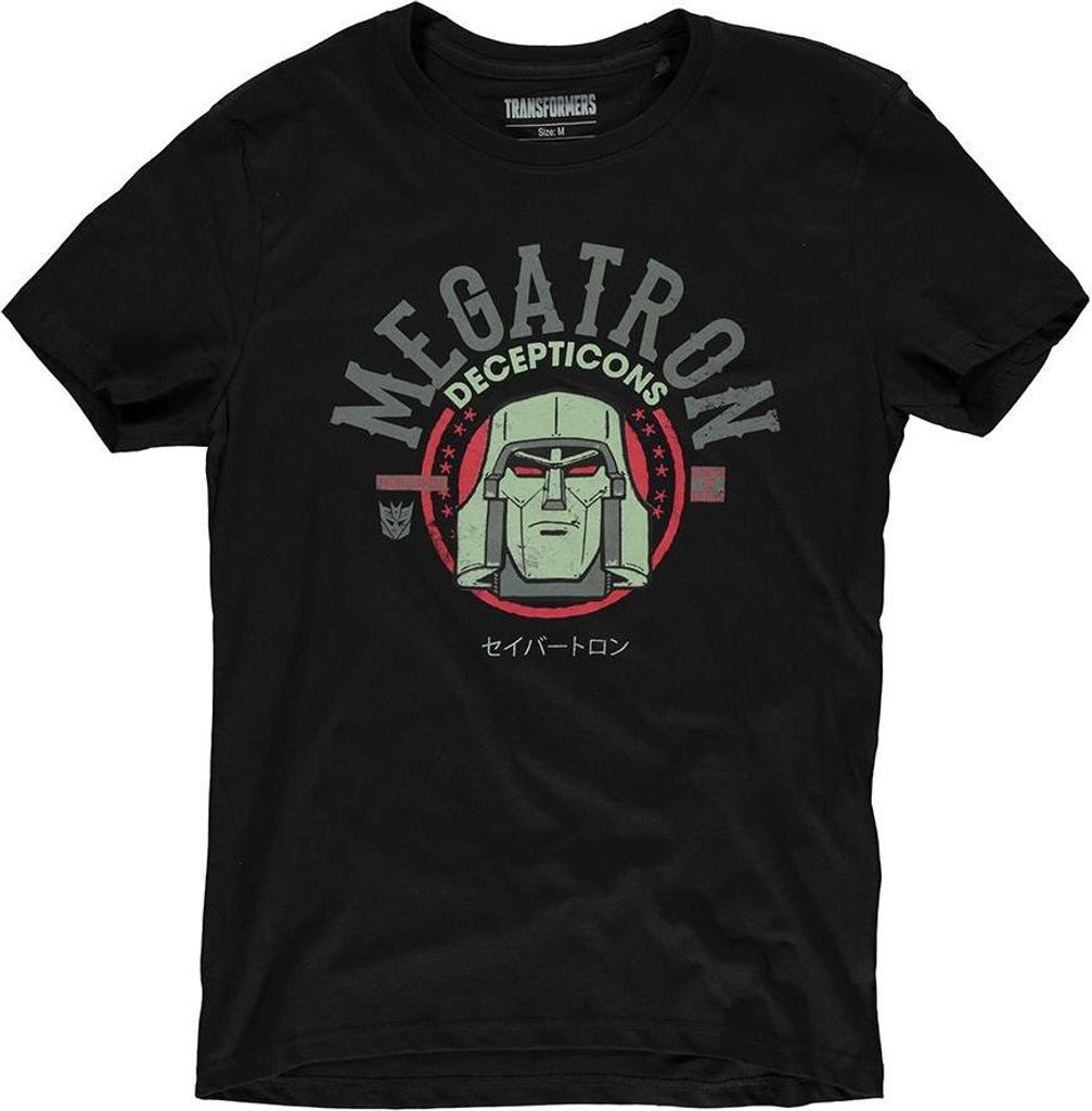 Hasbro - Transformers - Megatron Men's T-shirt Black-L
