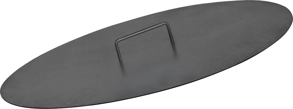 BBQ-Toro Feuerschalen Deckel für Ø 80 cm Feuerschalen, Schwarz, Abdeckung für Feuerschale